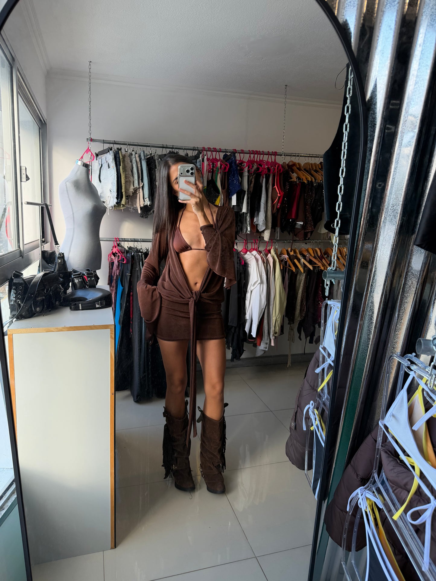 Vestido Fox Chocolate