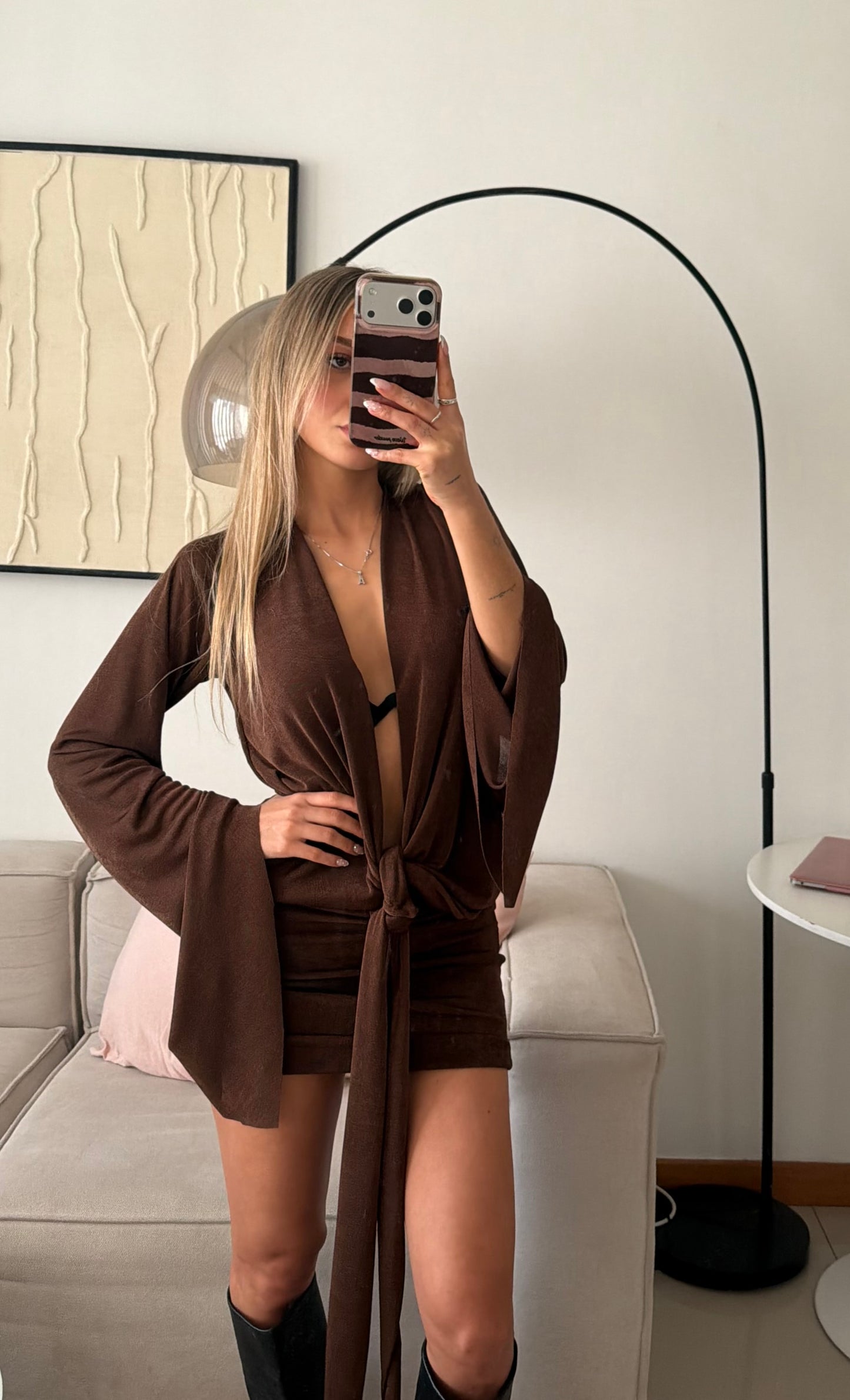 Vestido Fox Chocolate